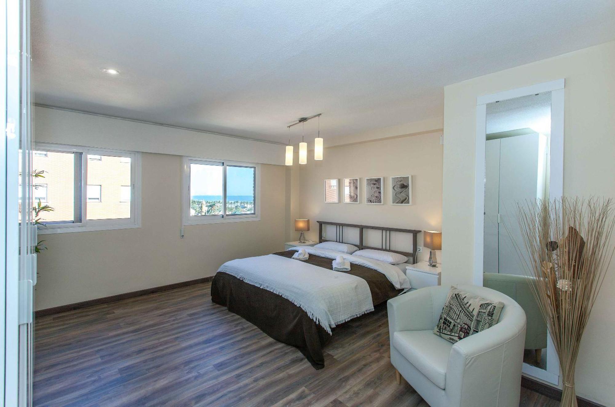 Apartment Malvarrosa Beach Cavite Valencia Buitenkant foto
